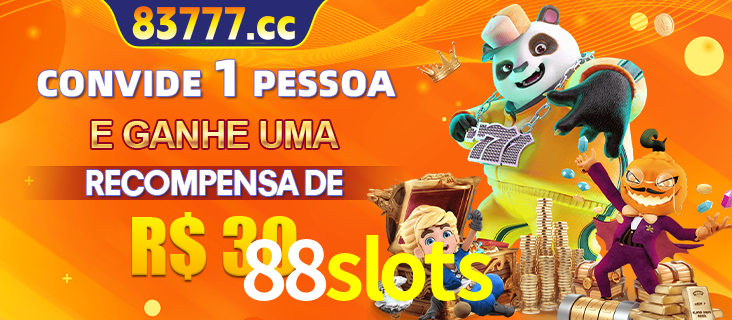 Banner institucional da 88slots sobre parceria de marcas e criação de uma marca de excelência, apresentando os mascotes de jogos populares como o Fortune Tiger.